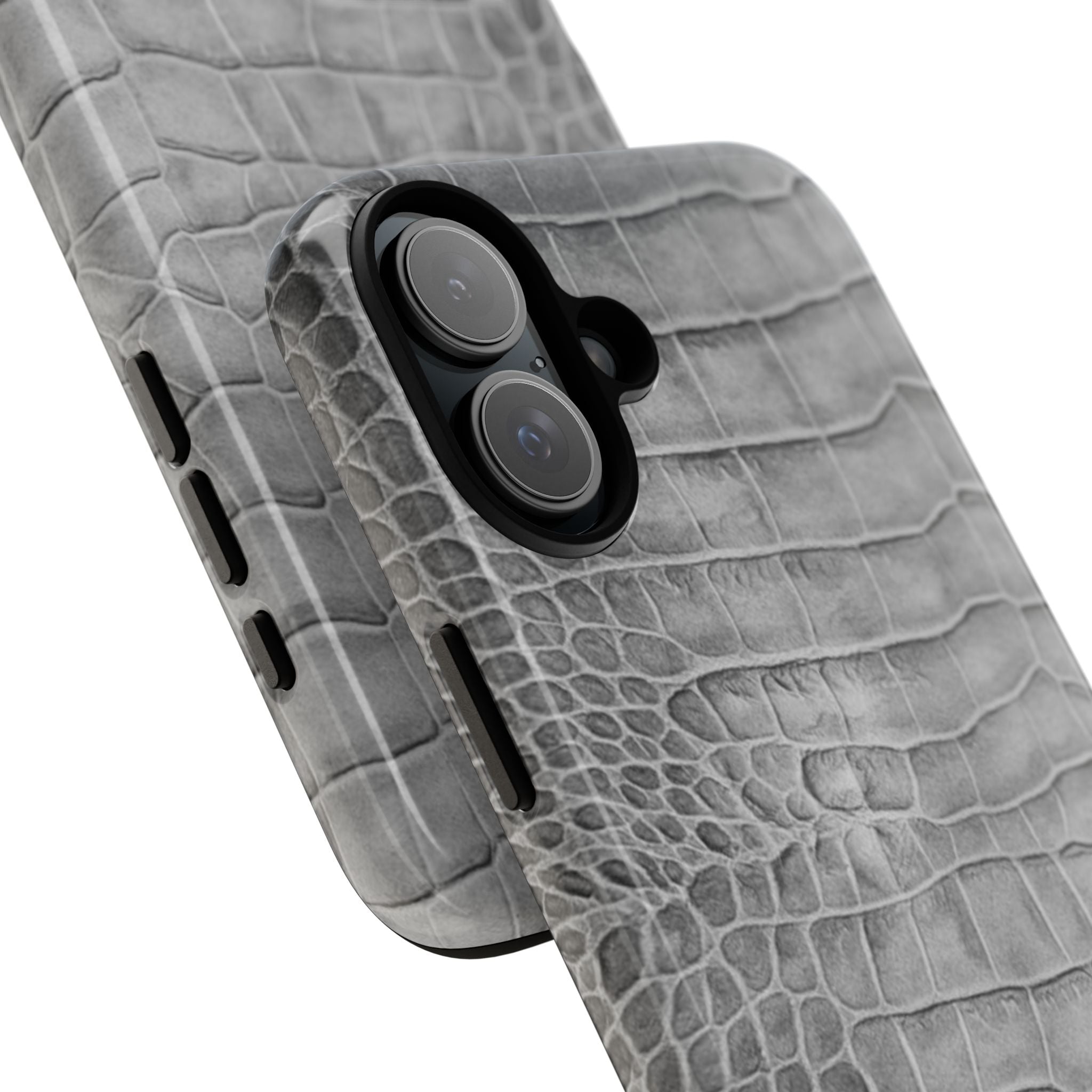 SILVER SCALE iPhone Case