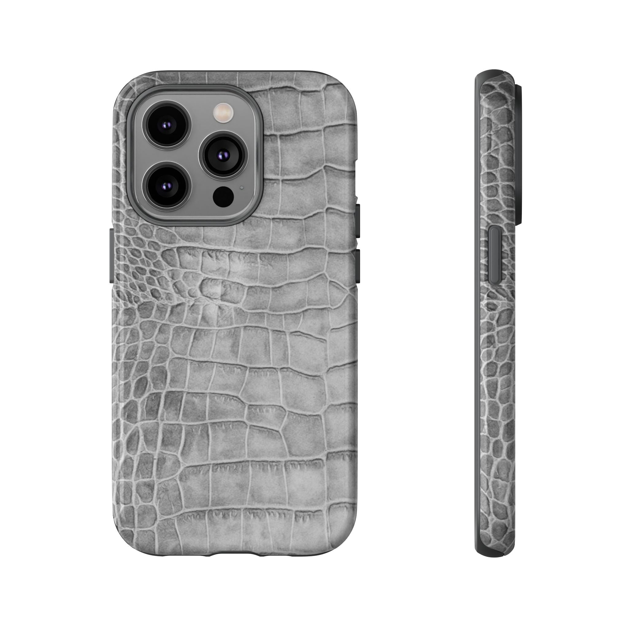 SILVER SCALE iPhone Case