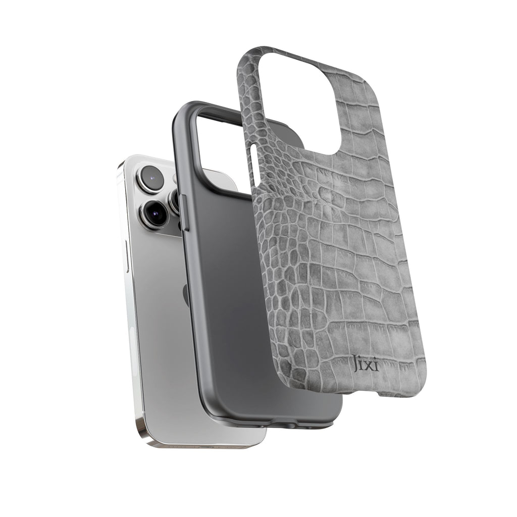 SILVER SCALE iPhone Case