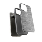 SILVER SCALE iPhone Case