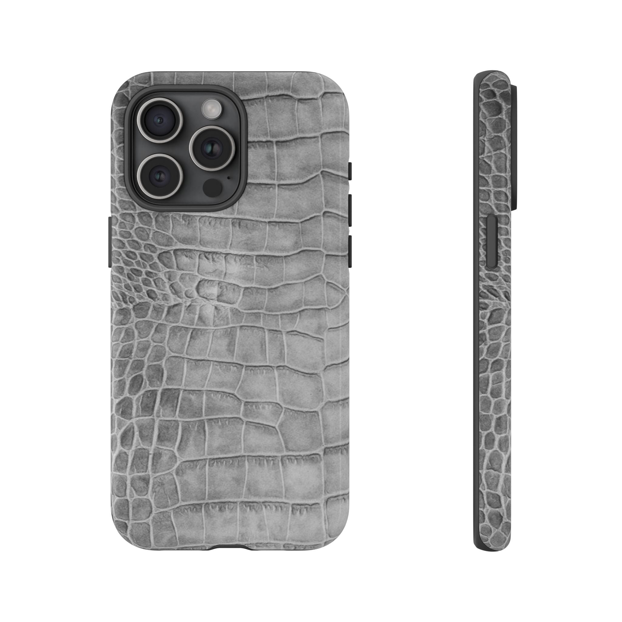 SILVER SCALE iPhone Case