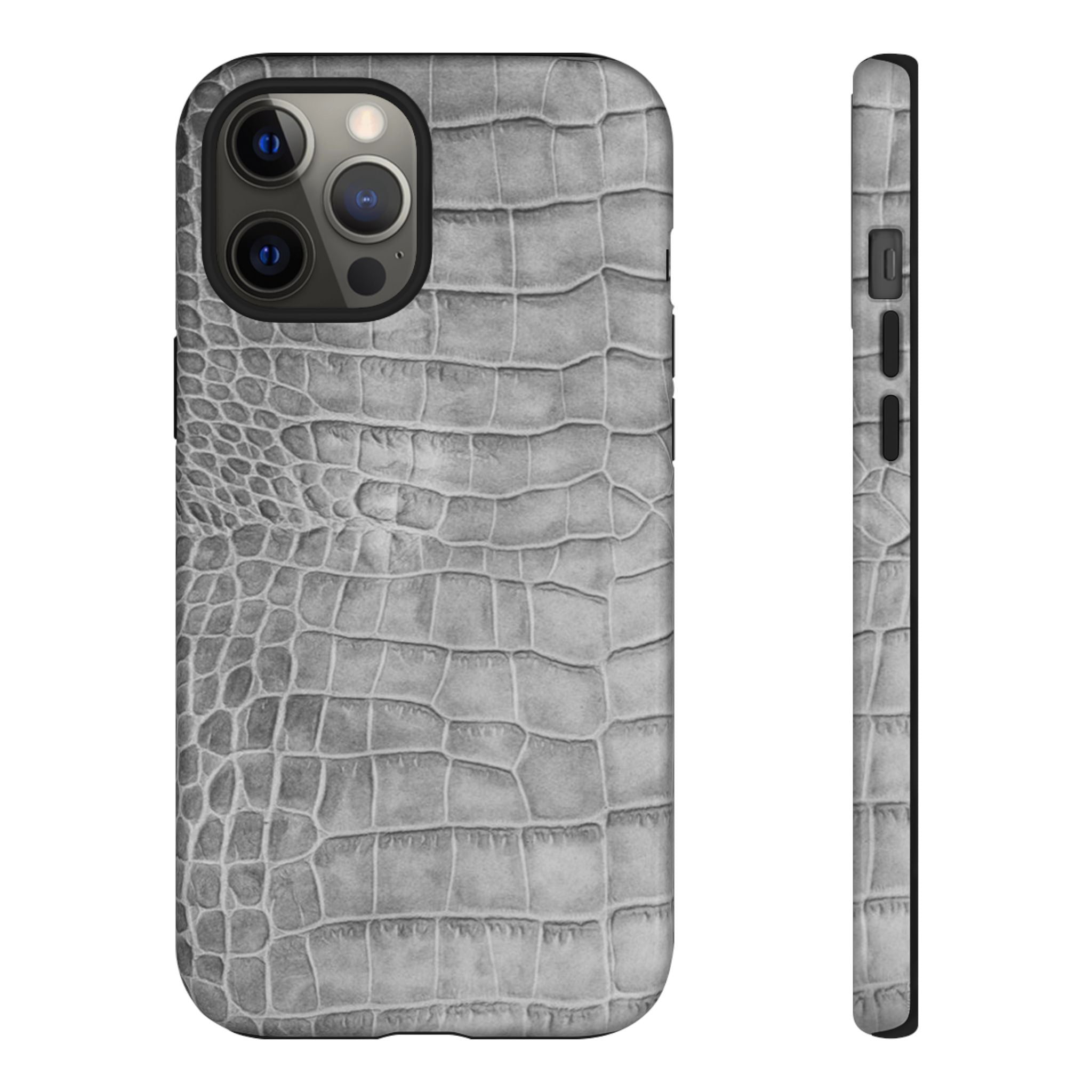 SILVER SCALE iPhone Case