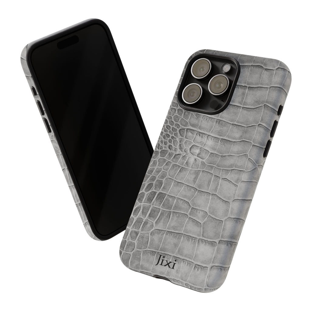 SILVER SCALE iPhone Case