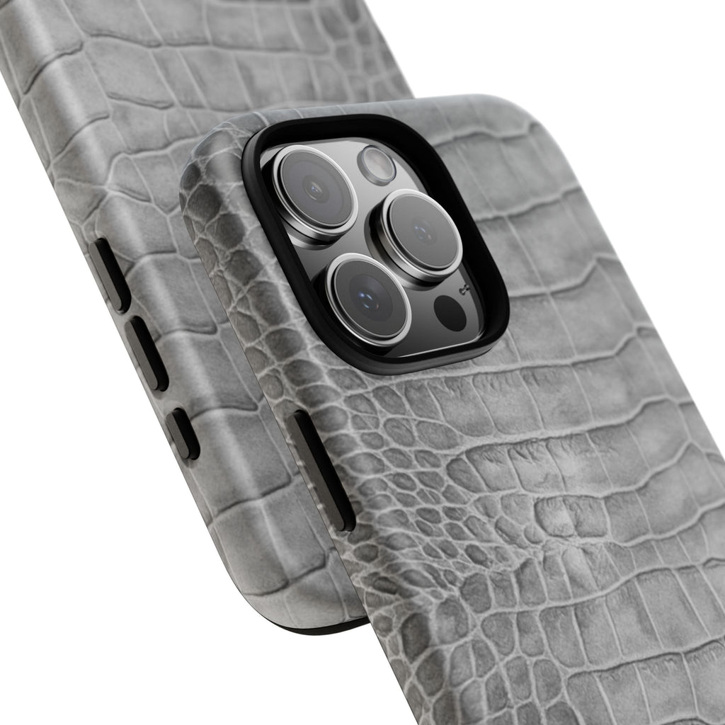 SILVER SCALE iPhone Case