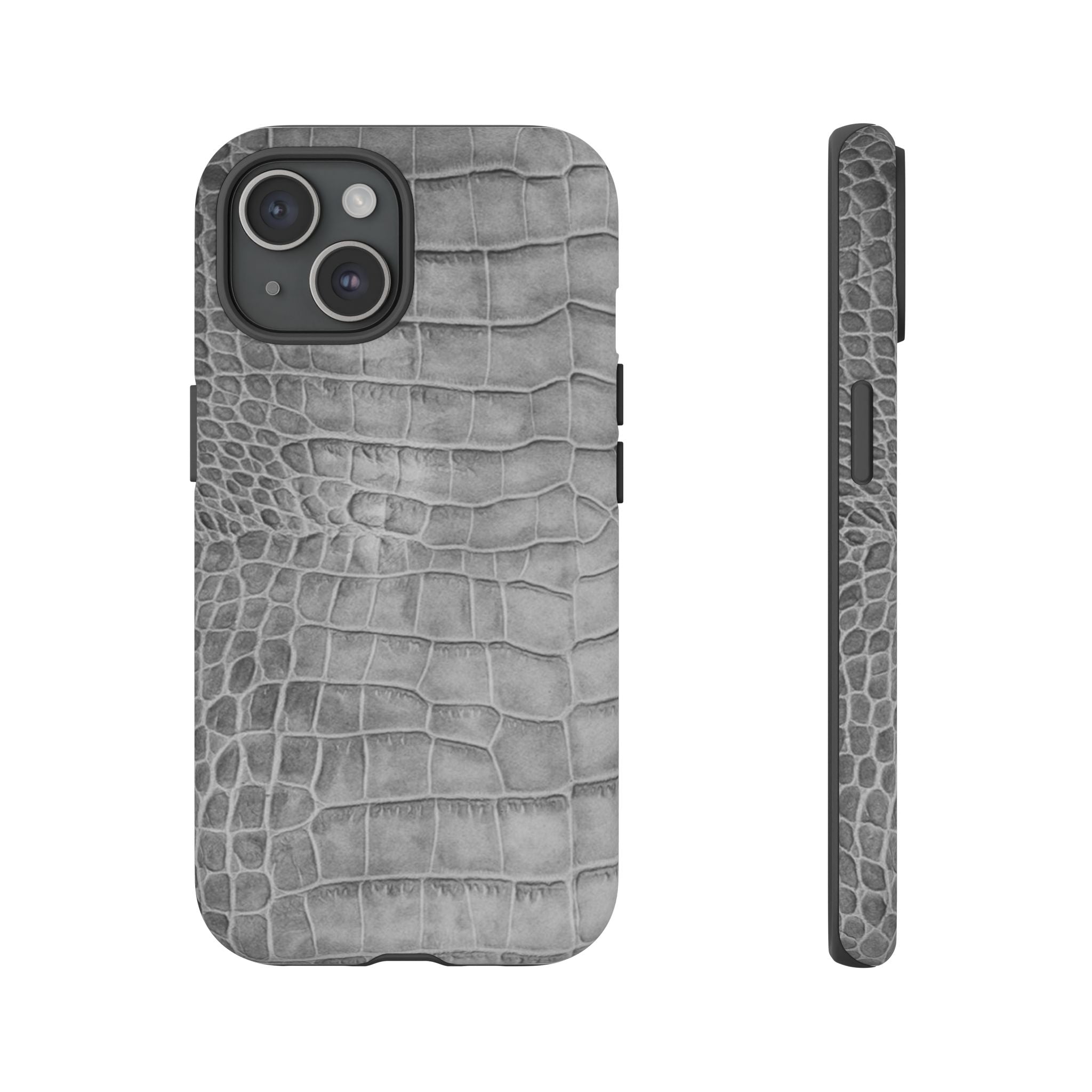SILVER SCALE iPhone Case