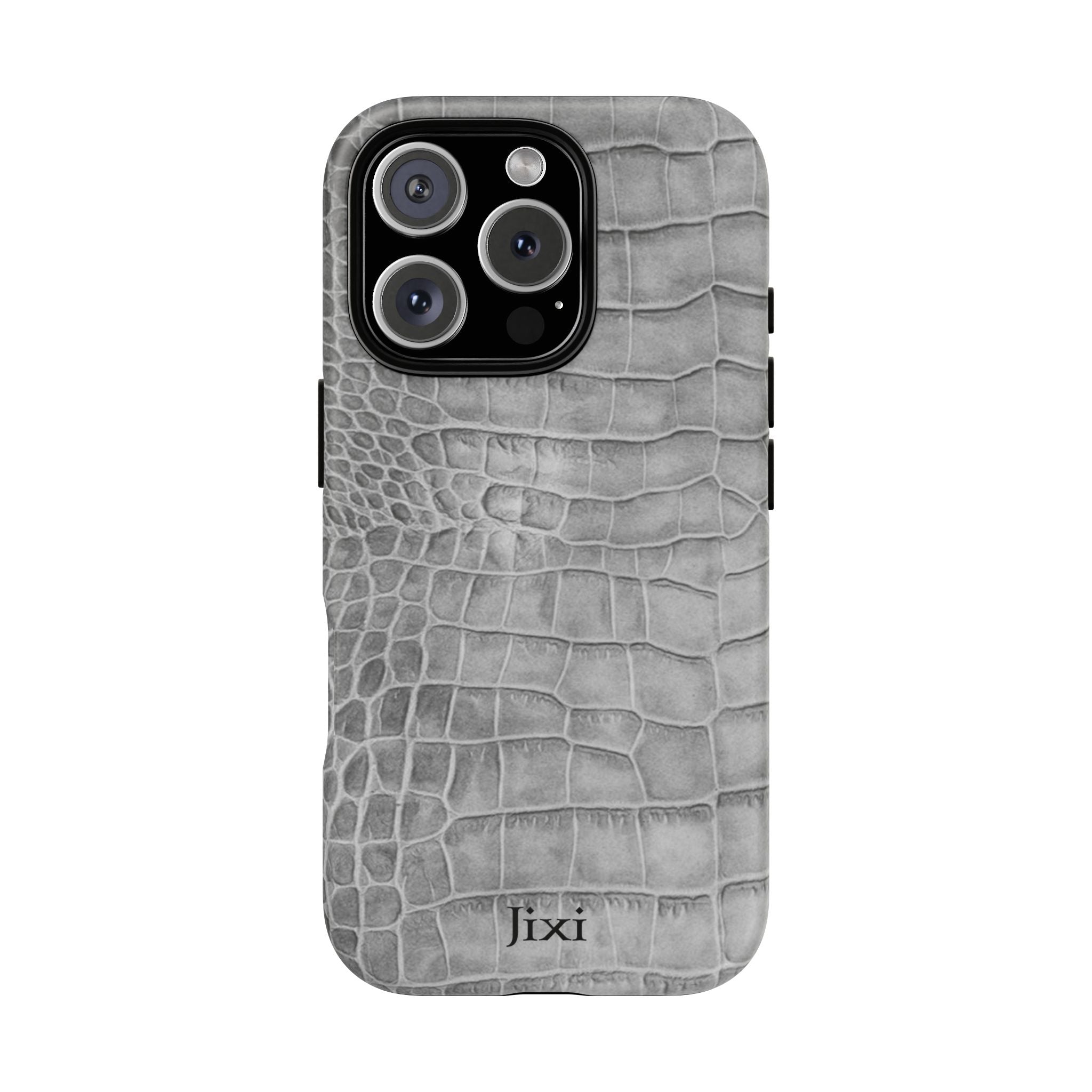 SILVER SCALE iPhone Case