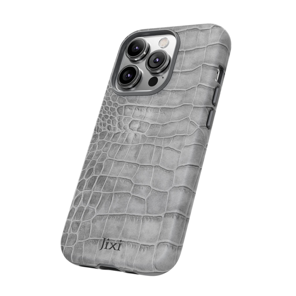 SILVER SCALE iPhone Case