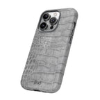 SILVER SCALE iPhone Case