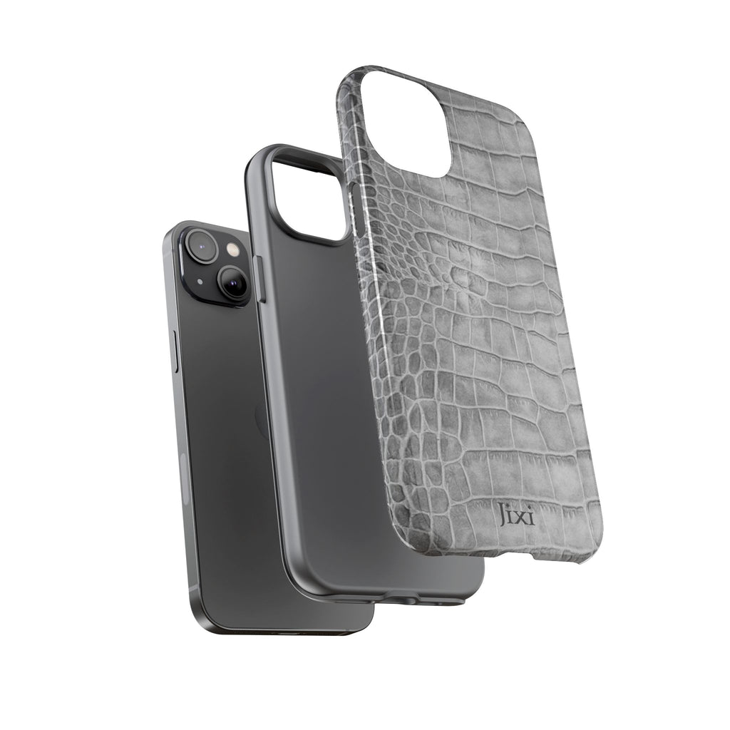 SILVER SCALE iPhone Case