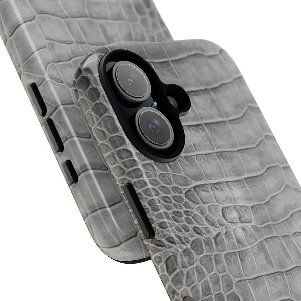 SILVER SCALE iPhone Case