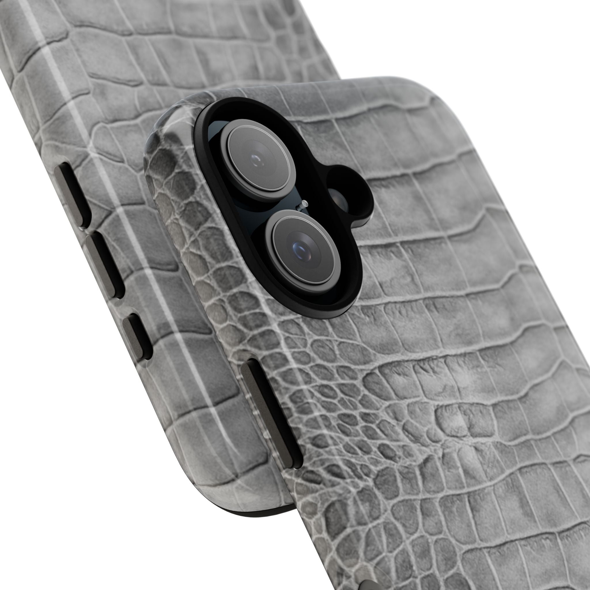 SILVER SCALE iPhone Case