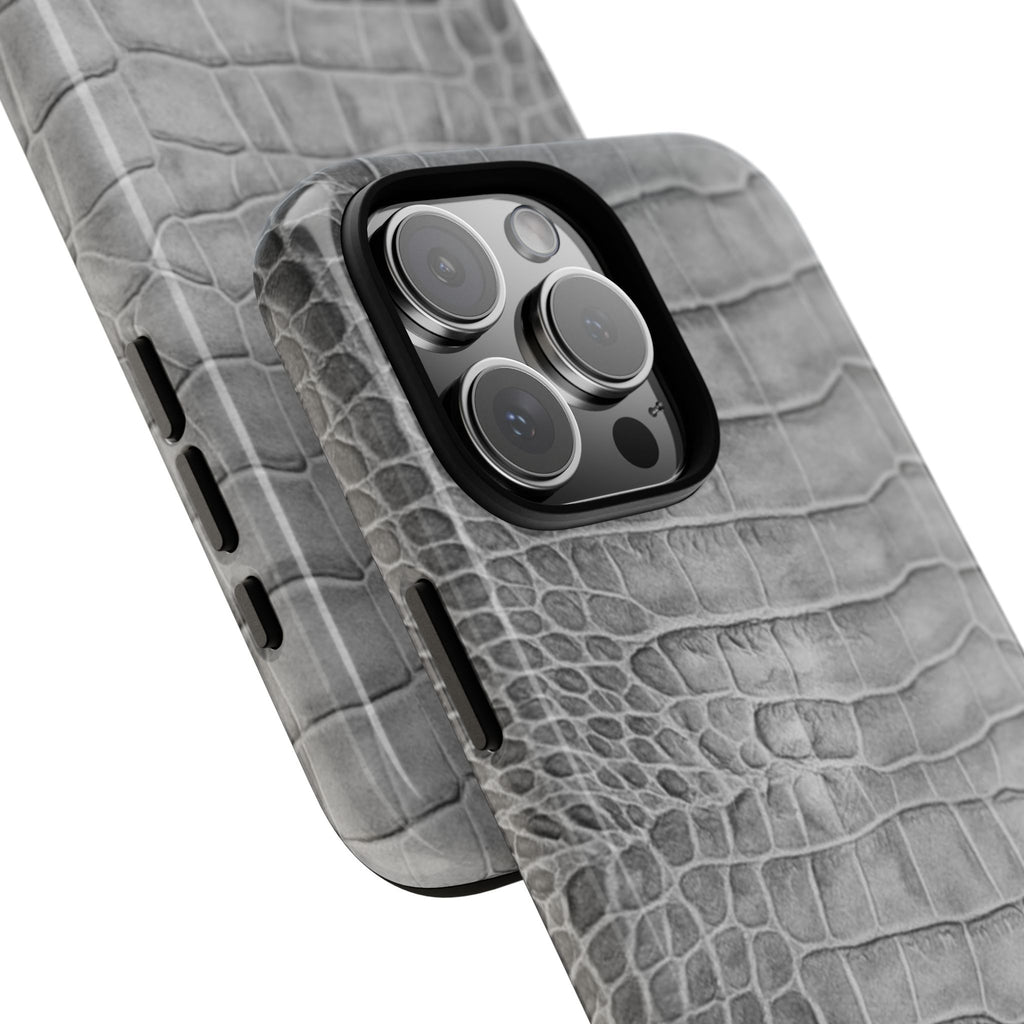 SILVER SCALE iPhone Case