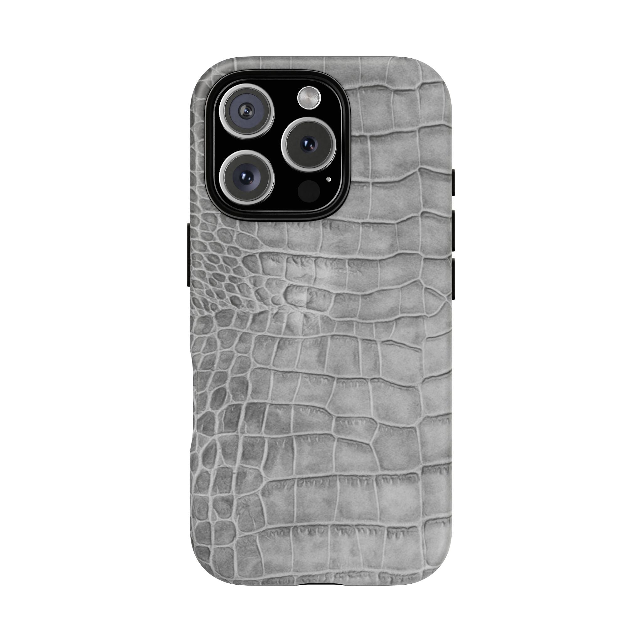 SILVER SCALE iPhone Case