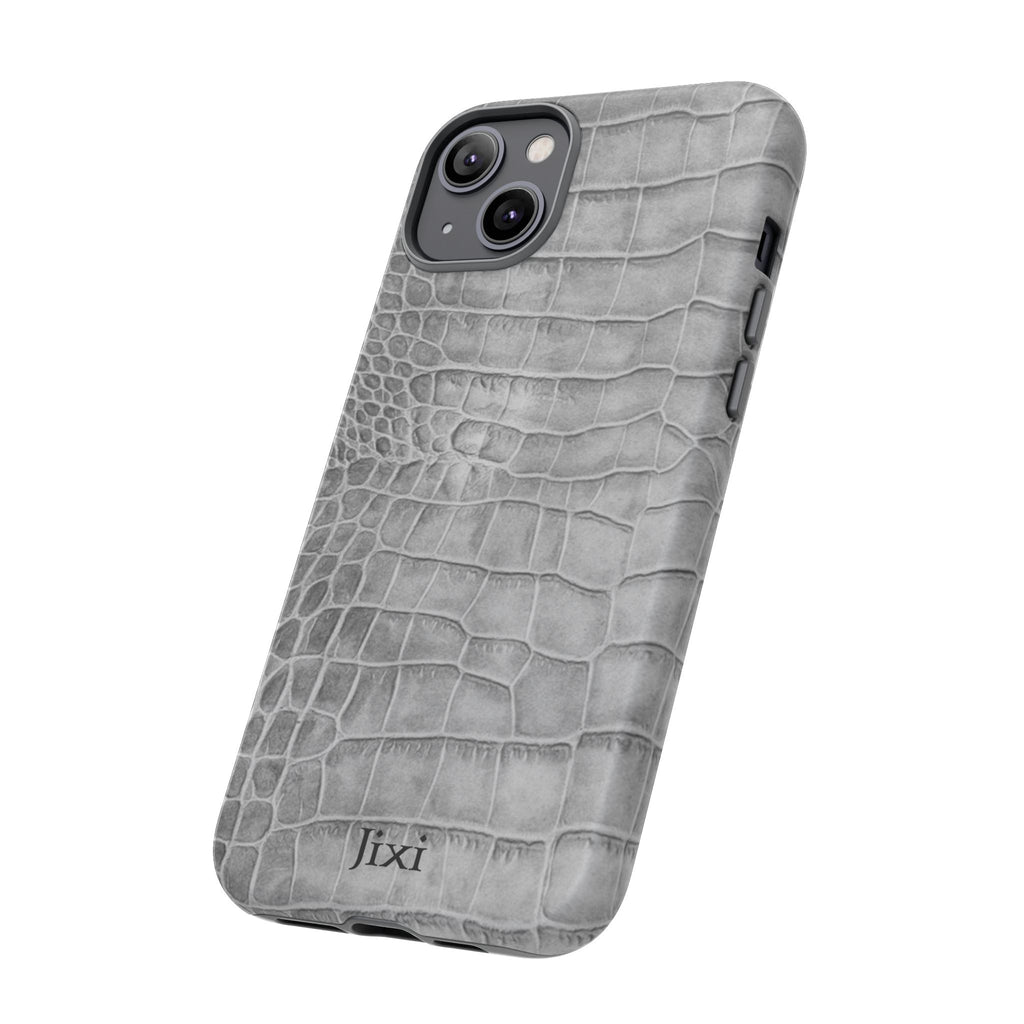 SILVER SCALE iPhone Case