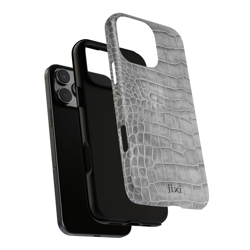 SILVER SCALE iPhone Case