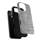 SILVER SCALE iPhone Case