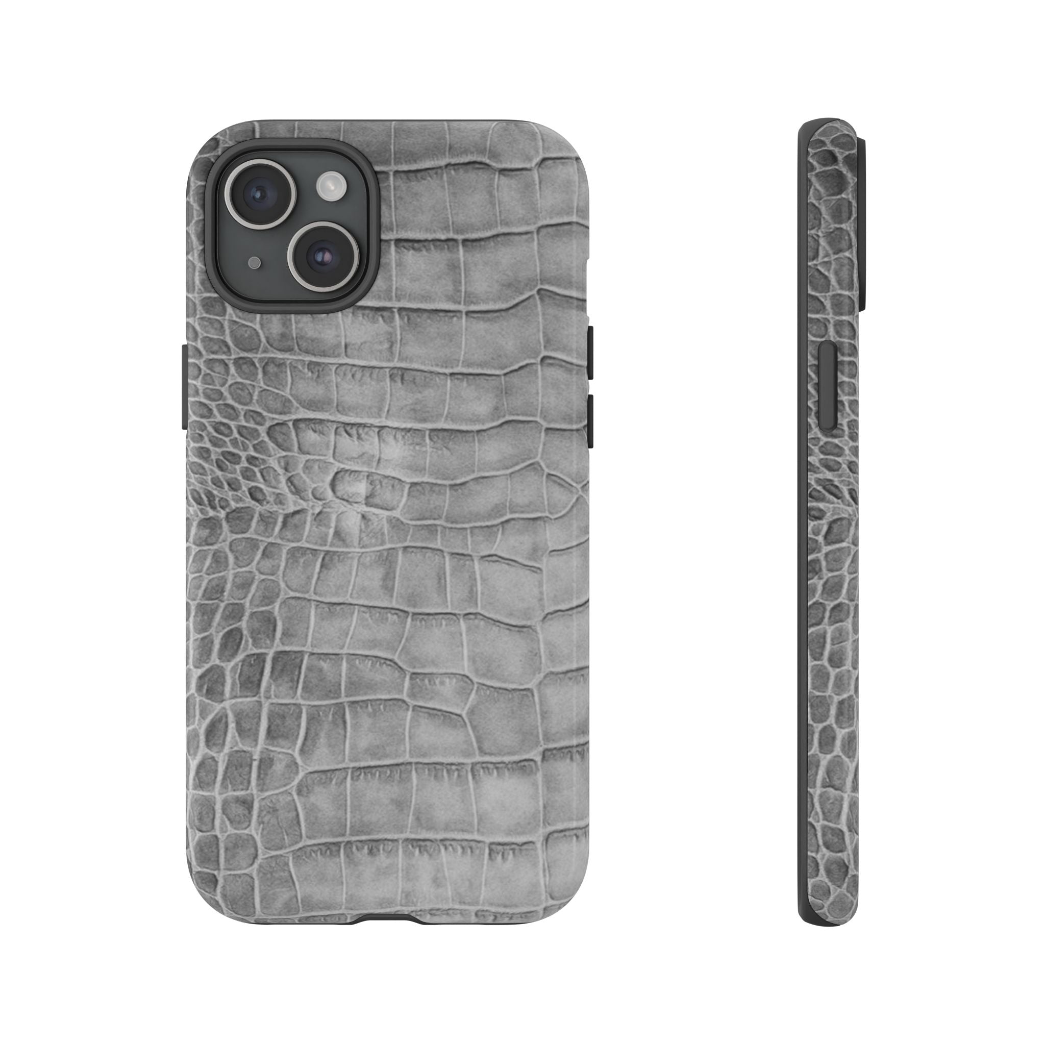 SILVER SCALE iPhone Case