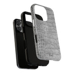 SILVER SCALE iPhone Case
