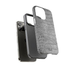 SILVER SCALE iPhone Case