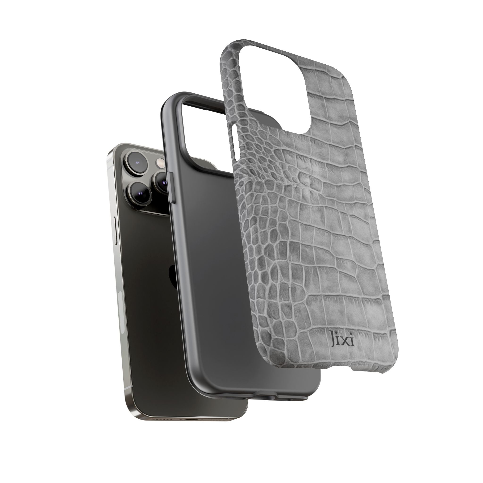 SILVER SCALE iPhone Case