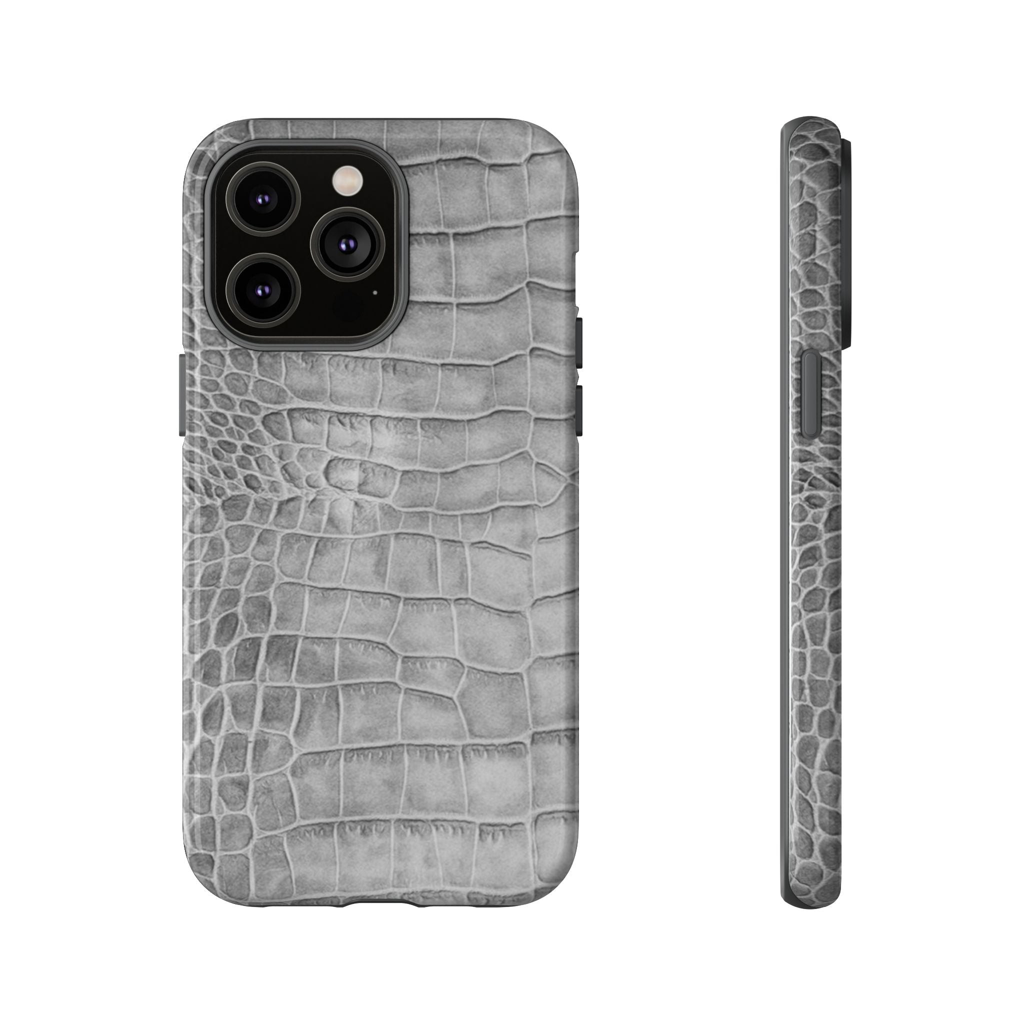 SILVER SCALE iPhone Case
