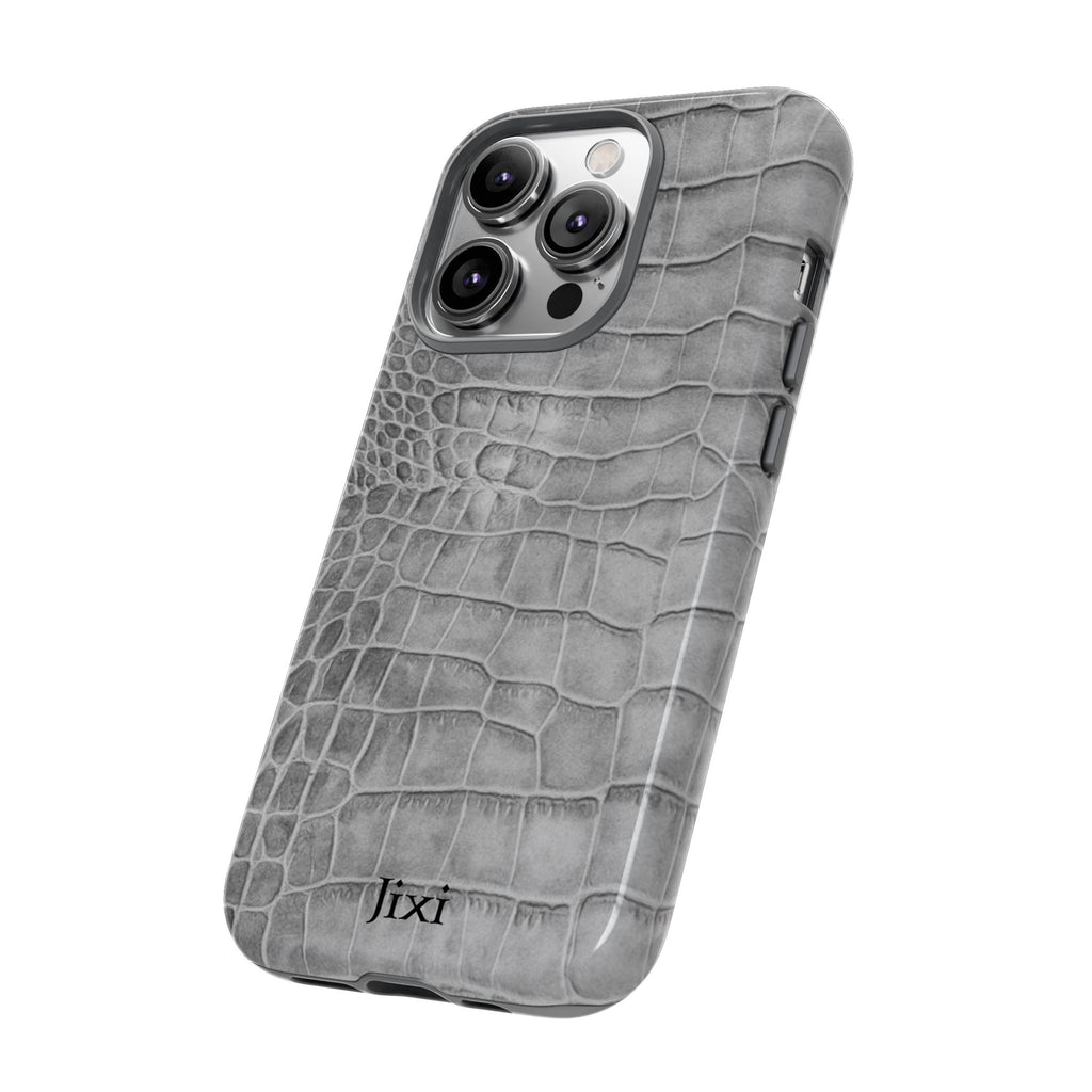 SILVER SCALE iPhone Case