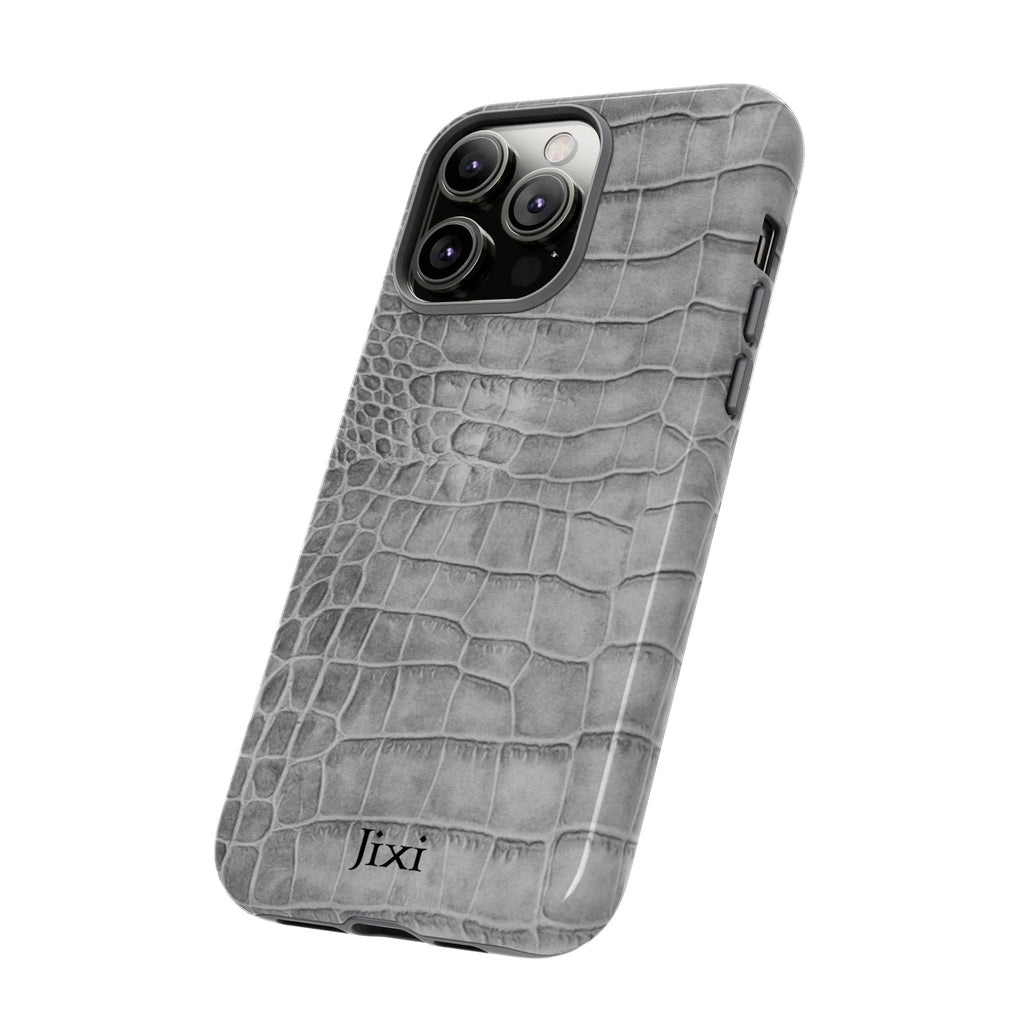SILVER SCALE iPhone Case