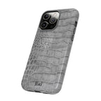 SILVER SCALE iPhone Case