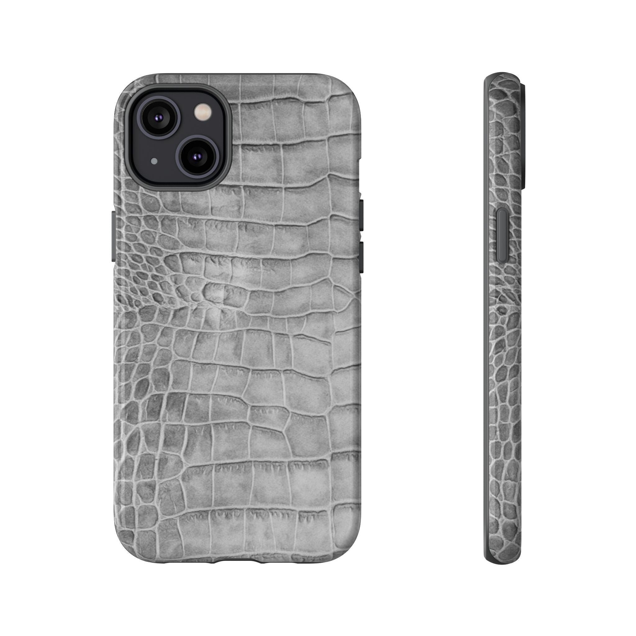 SILVER SCALE iPhone Case