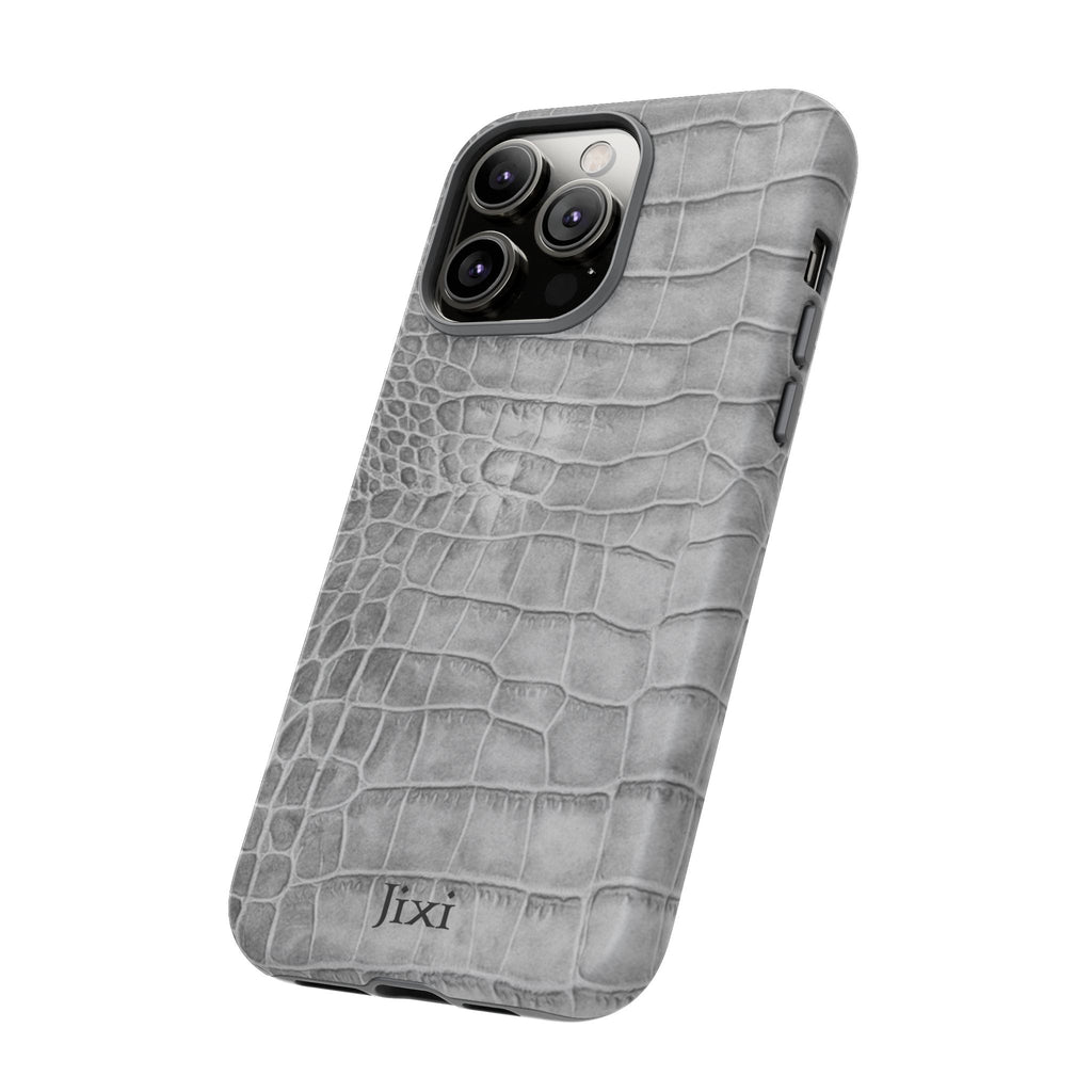 SILVER SCALE iPhone Case
