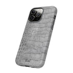 SILVER SCALE iPhone Case