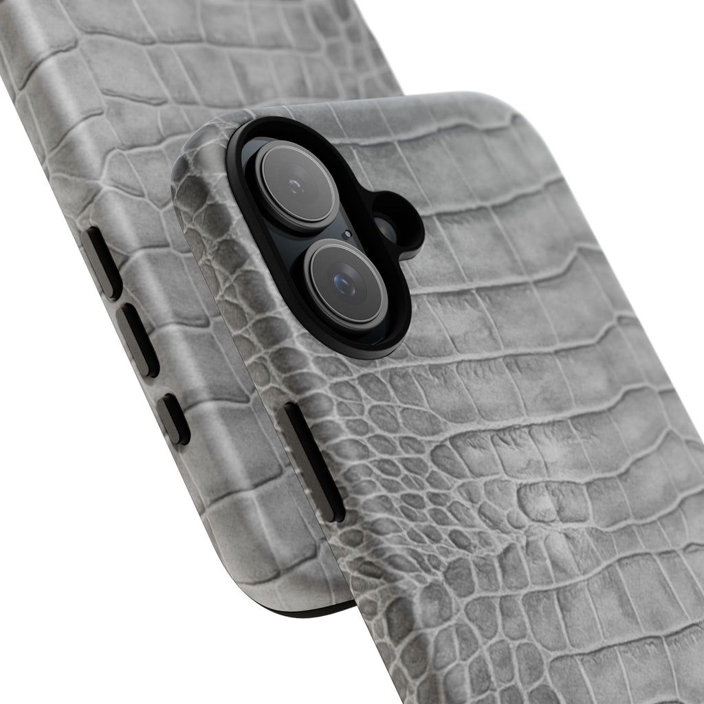 SILVER SCALE iPhone Case