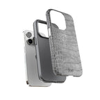 SILVER SCALE iPhone Case