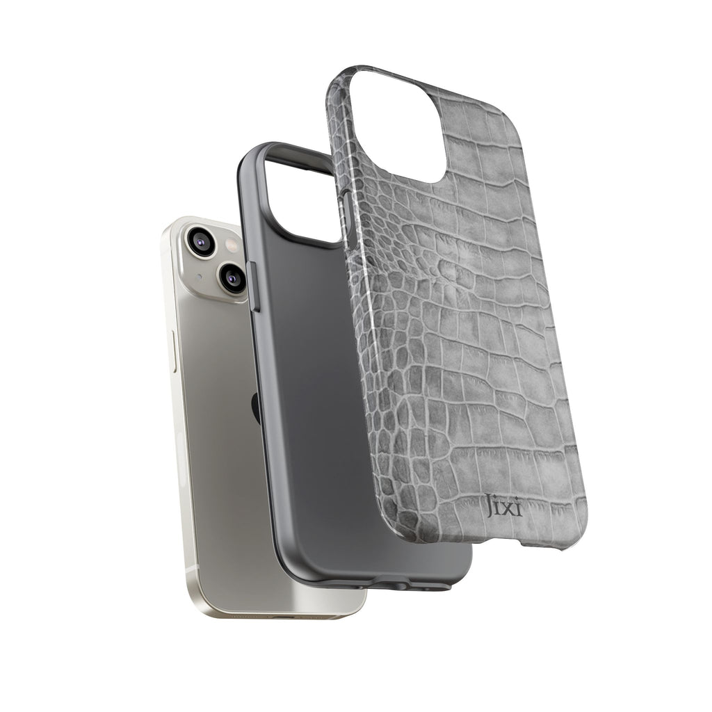 SILVER SCALE iPhone Case