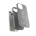 SILVER SCALE iPhone Case