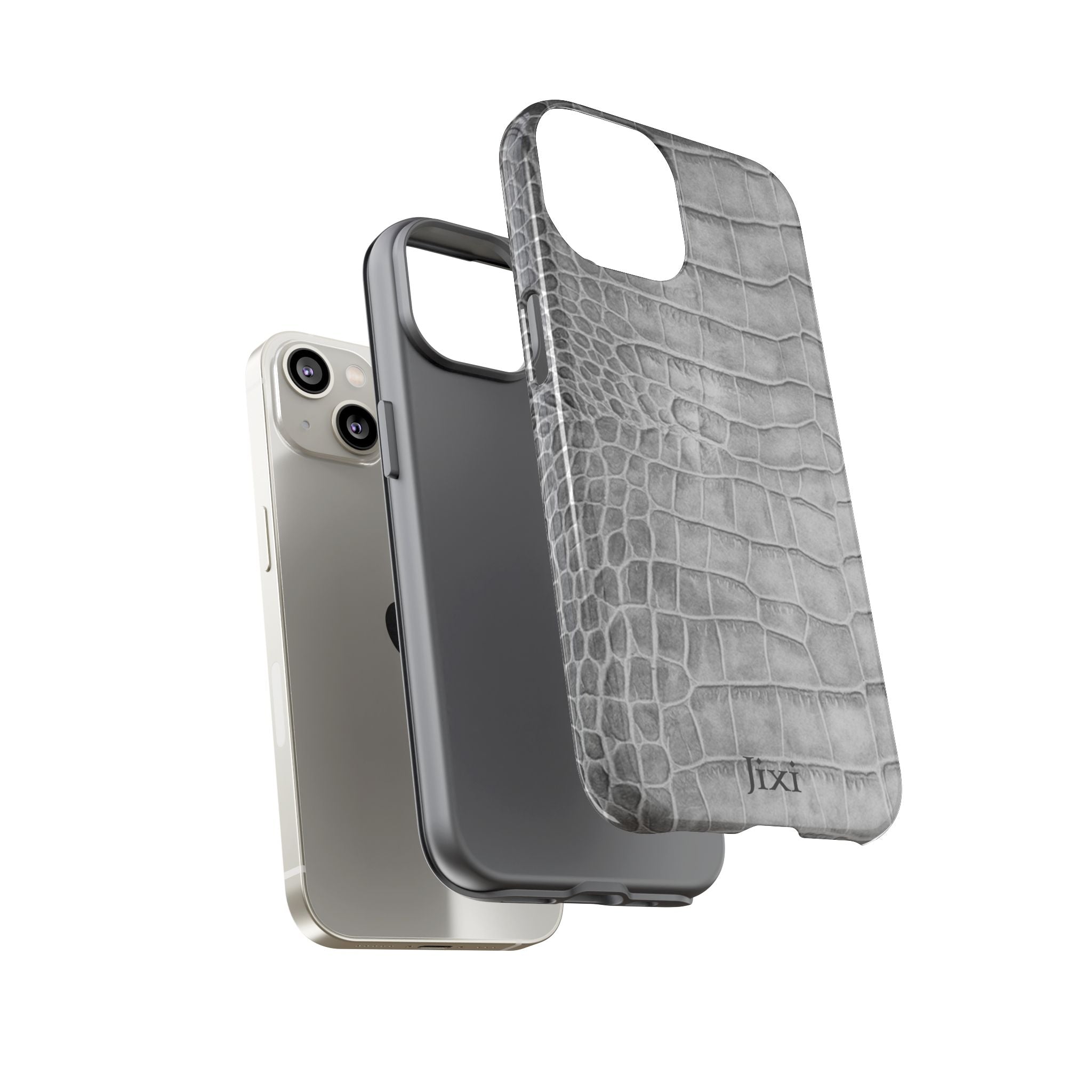 SILVER SCALE iPhone Case