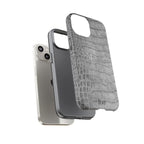 SILVER SCALE iPhone Case