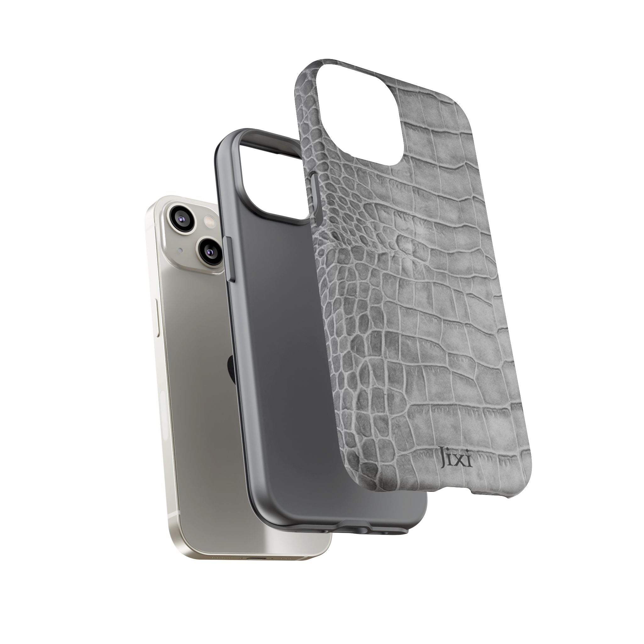 SILVER SCALE iPhone Case