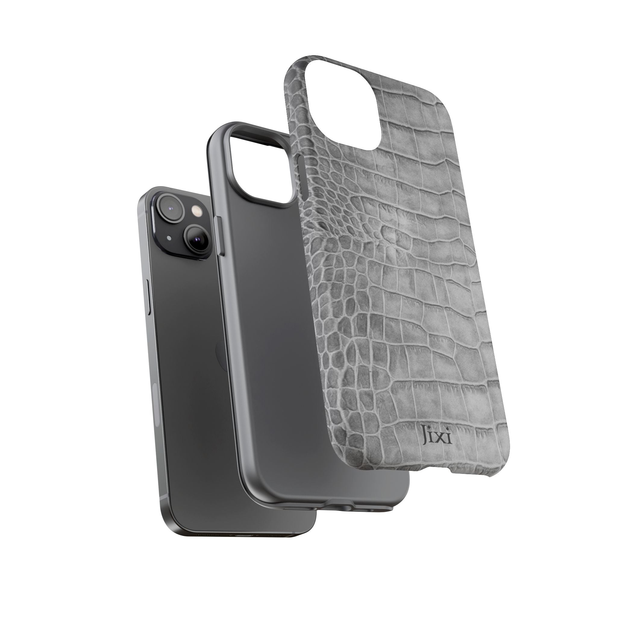 SILVER SCALE iPhone Case